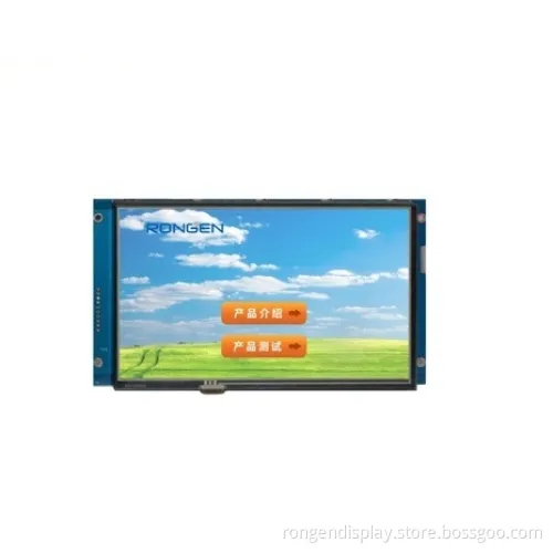 HMI/PLC All-in-One 7" LCD Module RS-232 Interface